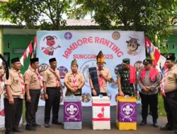 Ketua Majelis Pembimbing Ranting Buka Jambore Ranting Kwartir Sunggal
