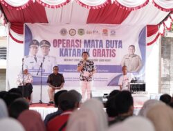 Putra Mahkota Buka Operasi Katarak Gratis Di RSUD Sibuhuan