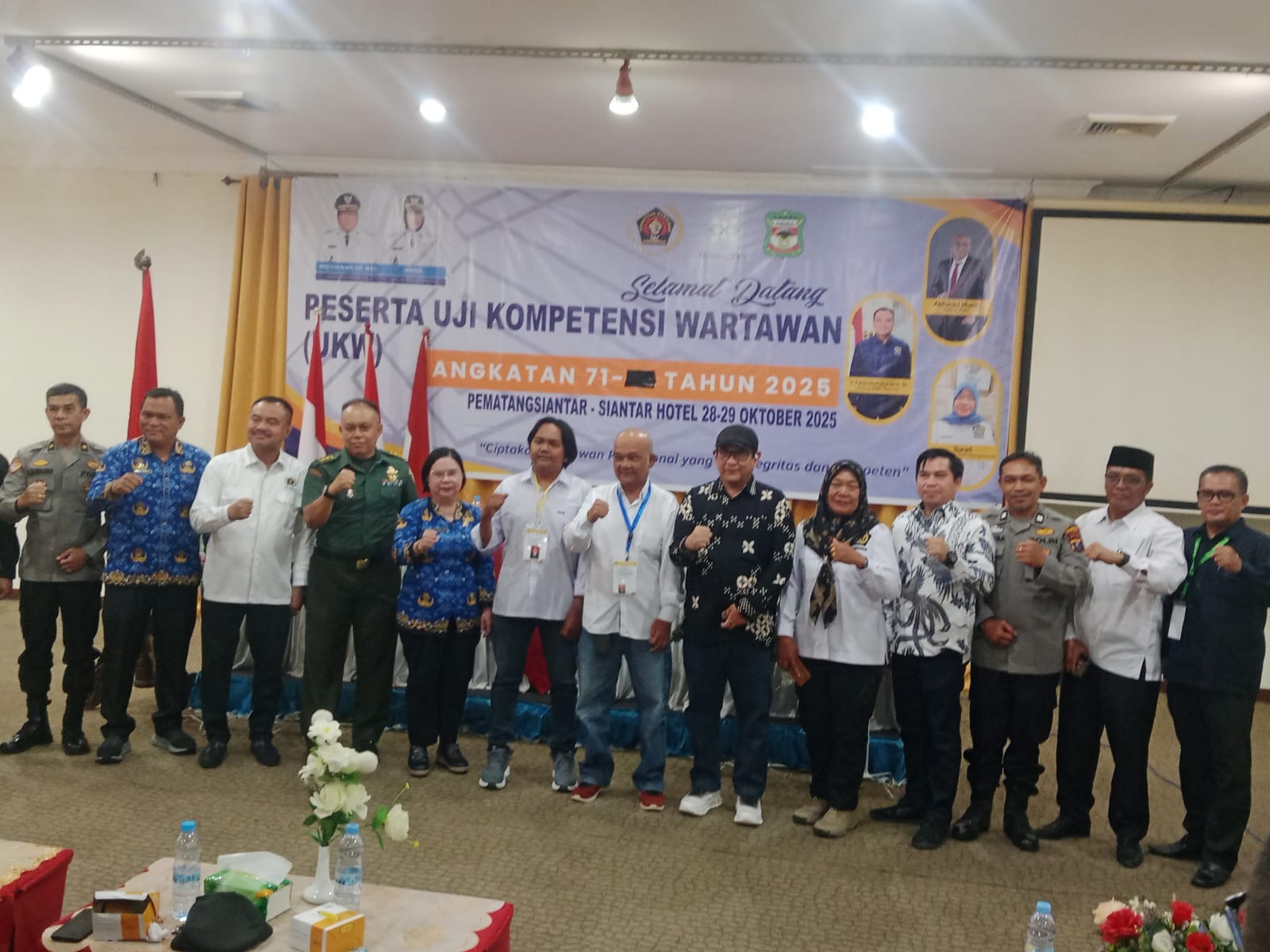 PWI Pematang Siantar menggelar UKW angkatan 71 tahun 2025