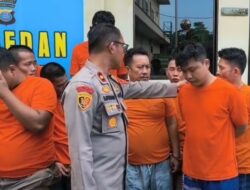 Polsek Sunggal Ringkus Lima Pemalsu STNK Dan BPKB 