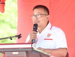 Ketua DPRD Nias Sabayuti Gulo Hadiri Penutupan PORKAB Nias