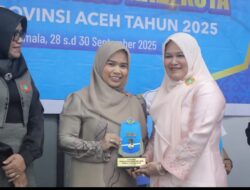 Lindawati Ismail Raih Prestasi Di Tingkat Aceh