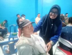 Kepala Desa Pujimulyo Salurkan Bansos