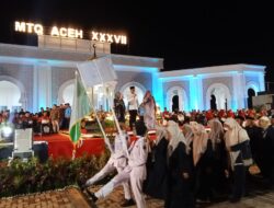 Wakil Wali Kota Langsa Beri Semangat Kontingennya di MTQ Aceh XXXVII di Pijay