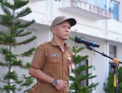 Pemko Gunungsitoli Gelar Upacara, Kadis Kominfo Bertindak Sebagai Pembina