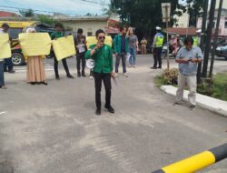 Himmah Kembali Unjuk Rasa Di Kejari Binjai