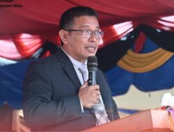 Ketua DPRD Nias Beri Sambutan Sidang Sinode AFY ke-XVIII di Desa Hilibadalu