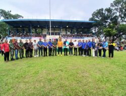Ketua KONI Langkat Buka Festival Drum Band Se-Sumut 