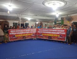 Warga Bandar Senembah Binjai Tolak Pembangunan Vihara.