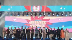 Teks foto: Wali Kota Medan, Rico Tri Putra Bayu Waas hadir di puncak Dies Natalis ke-24 UNPRI di Kampus Utama UNPRI, Jalan Sampul Medan.