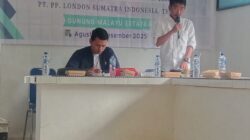 Anggota DPRD Asahan dan Askep Unit II PT. PP Lonsum Gunung Melayu Estetate