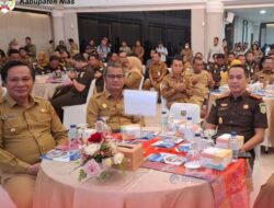 Bupati Nias Tandatangani PKS Pelaksanaan Pidana Kerja Sosial Bagi Pelaku Pidana