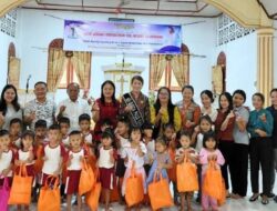Bunda PAUD Nias Barat Kunjungi TK Swastiastu ONKP Onowaembo