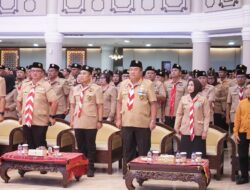 Bupati Asahan Hadiri Pengukuhan Mabida, Kwarda Dan LPK Pramuka Sumut