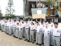 Polsek Pantai Cermin Edukasi Pelajar SMKN 1