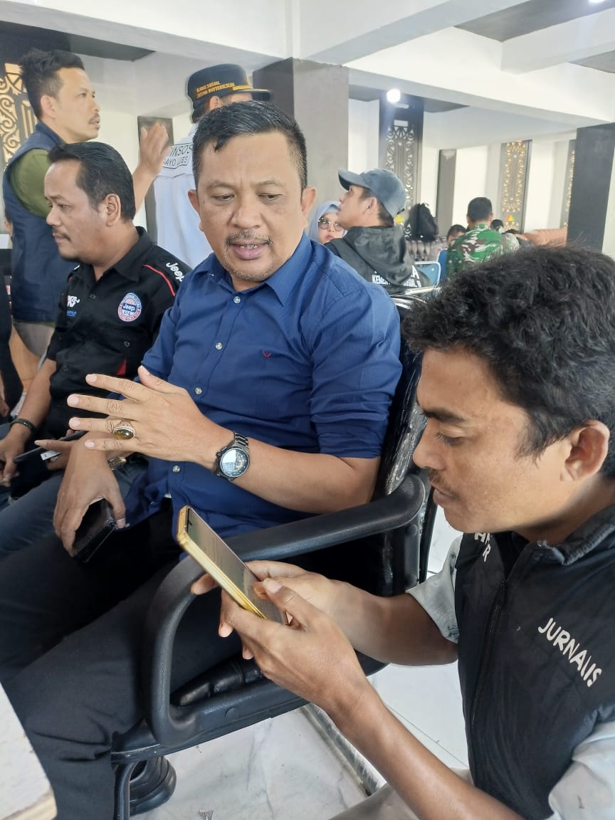 Tampak gambar: Bupati Gayo Lues Suhaidi.(Muhammad Iqbal/berita)