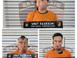 Grebek Sarang Narkoba Tiga Orang Ditangkap
