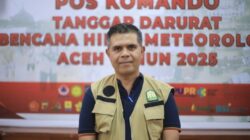 Teks foto: Juru Bicara Pos Komando Tanggap Darurat Bencana Hidrometeorologi Aceh, Murthalamuddin, (ist)