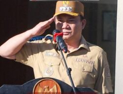 Saat Pimpin Upacara Bendera, Bupati Nias Barat Tegaskan Efisiensi Anggaran