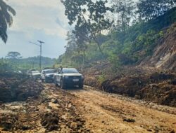 Jalur Medan – Aceh Tamiang Mulai Diakses Kendaraan