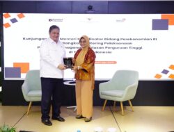 Menko Perekonomian Tinjau Pelaksanaan Program Pemagangan Nasional Di Telkom