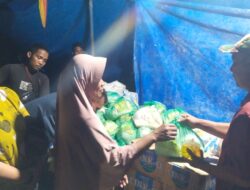 Bantuan Datang  Di Padang Kedondong Hulu, Warga Berterimakasih Ke Bupati Langkat 