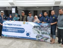 PDPI Cabang Aceh Bantu Penanganan Bencana HIDROMETEOROLOGI di Gayo Lues