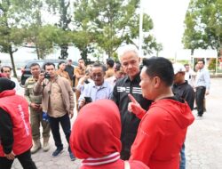 Ganjar dan Risma Salurkan Bantuan ke Humbahas