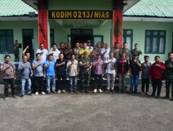 Dandim 0213/Nias Gelar Coffee Morning Bersama Insan Pers dan LSM