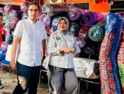 Kepala BPBD Medan Yuni Sari Salurkan Sembako untuk Wartawan Terdampak Banjir