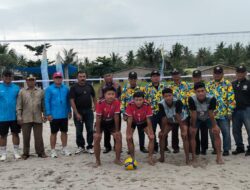 Bupati Batubara Hadiri Pembukaan Turnamen Volly Pantai Gemkara Cup 2025