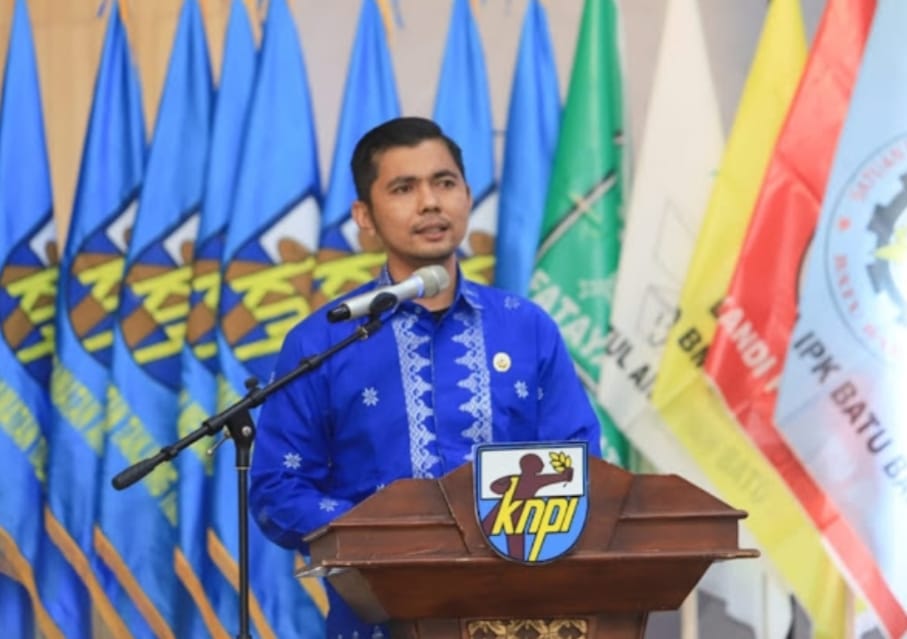 Teks fhoto Rapimpurda Ke -VI tahun 2025 menjadi dapur utama, Mukhrizal Arif, M.Pd.I siap lanjutkan estafet Pemuda Batubara Rabu (17/12/2025).beritasore/ alirsyah