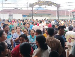 Tersangka Pembunuhan Belum Ditangkap, Ratusan Warga Geruduk Polsek Lahewa