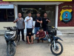 Polsek Padang Tualang Amankan Dua Pelaku Curanmor