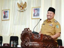 Bupati Batubara Hadiri Paripurna Pendapat Akhir Fraksi