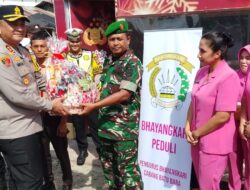 Kapolres Batubara Dan Bhayangkari Cek Pos Yan Nataru