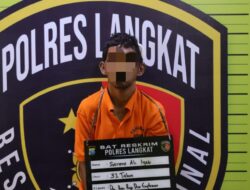 Polres Langkat Amankan Satu Tersangka Curanmor Di Stabat
