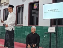 Tausiah Kajari Langsa Berikan Penyuluhan Hukum Kepada Jamaah Sholat Subuh