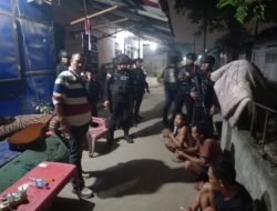 Polsek Medan Helvetia Gerebek Sarang Narkoba