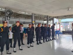 Jelang Akhir Tahun, Kalapas Labuhan Ruku Pimpin Apel Serah Terima Penjagaan