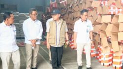 Wakil Direktur Bulog Monitor Stok Beras  Ke Wilayah Bencana