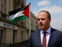 Inggris Sambut Kedutaan Palestina di London