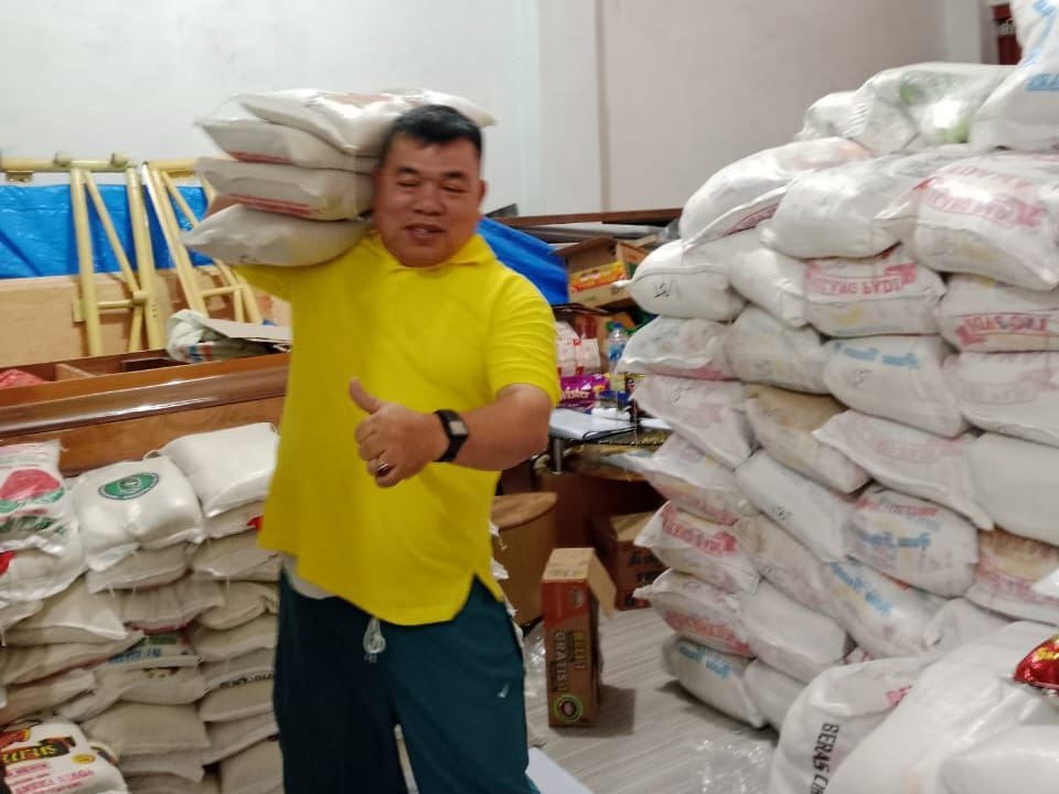 Teks foto: Lintas Agama salurkan bantuan sembako kepada korban banjir di Aceh Tengah, Senin (05/01/26).(Ist)