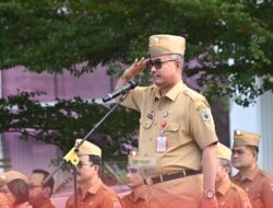 Pemkab Nias Gelar Upacara Pengibaran Bendera