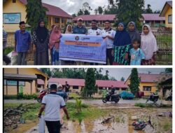 Bapas Kelas II Lhokseumawe Salurkan Bantuan Bencana Alam 