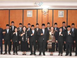 Wali Kota Gunungsitoli Lantik 15 Pejabat Pimpinan Tinggi Pratama