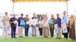 Danantara, FHCI Dan Alumni FE USU Berikan 600 Paket Logistik Kepada Penghuni Huntara Aceh