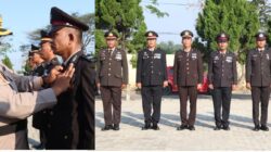 Enam Personel Polres Sergai Terima Satya Lencana Pengabdian