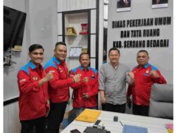 DPD AJH Sergai Silaturahmi Ke Dinas PUPR, Perkuat Sinergi Informasi Pembangunan