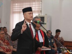 Wali Kota Gunungsitoli Lantik Sekda Andhika P. Laoly